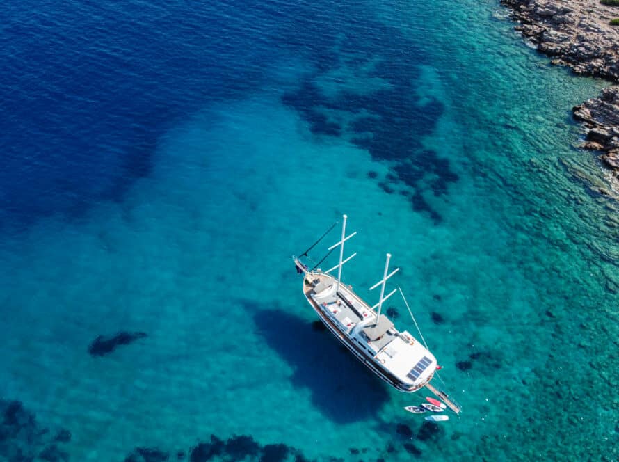 yacht chartering bodrum